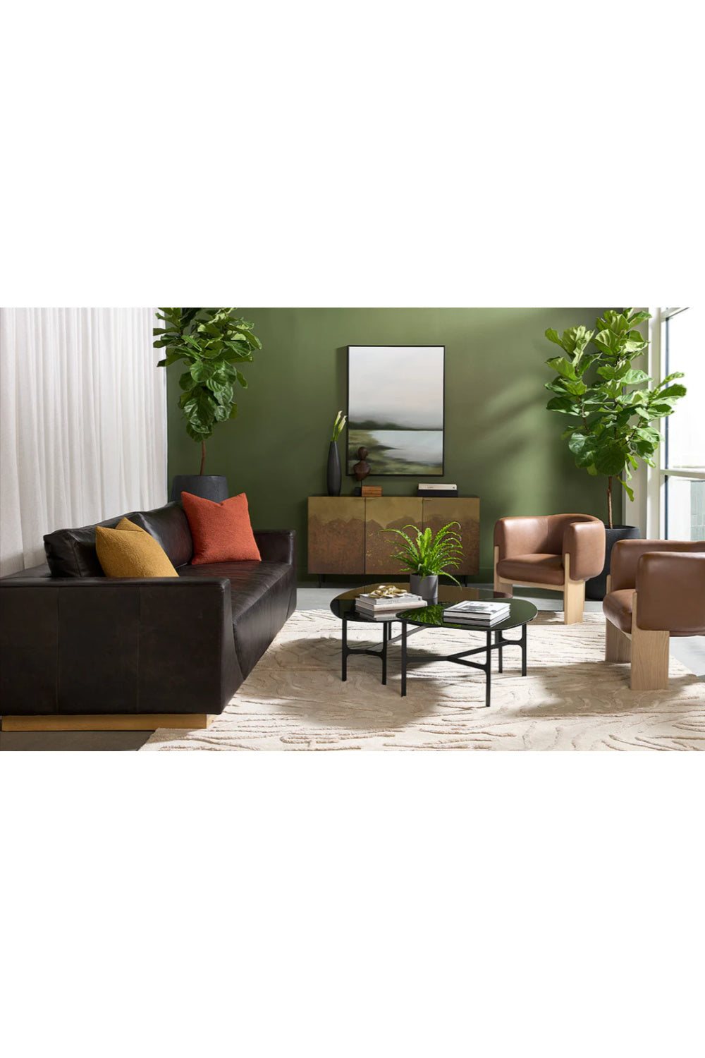 Modern European furniture - Diptych Scenic Wall Art Set (2) - www.oroa.com