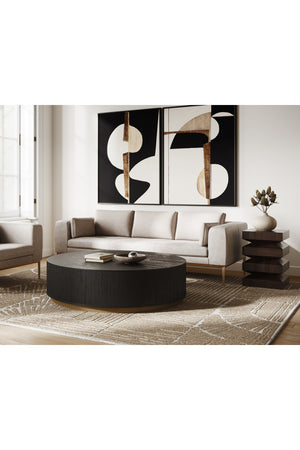 Black Abstract Modern Art Set (2) | Splendido Good Neighbours | Oroa.com