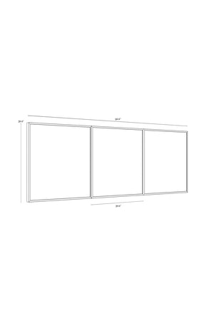 Taupe Abstract Art Set (3) | Splendido Zen Garden | Oroa.com