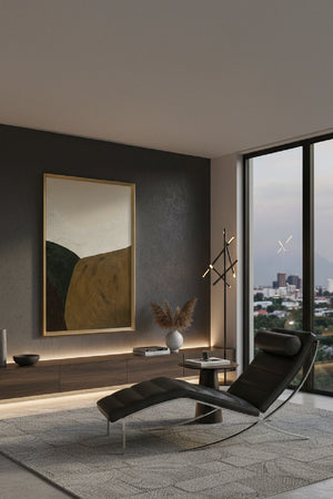 Modern European furniture - Earth-Toned Abstract Art - www.oroa.com