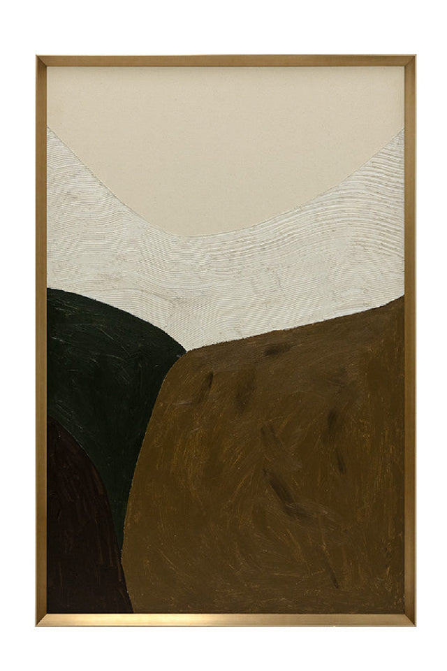 Modern European furniture - Earth-Toned Abstract Art - www.oroa.com