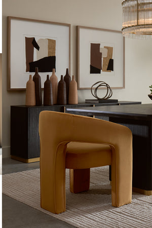 Modern European furniture - Fabric Collage Wall Art - www.oroa.com