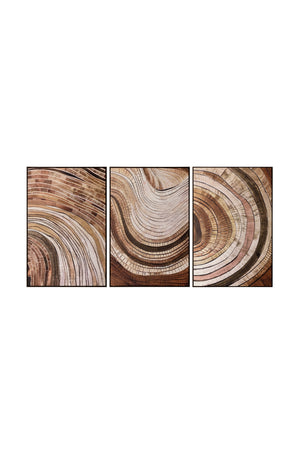 Modern European furniture - Brown Mosaic Wall Art - www.oroa.com