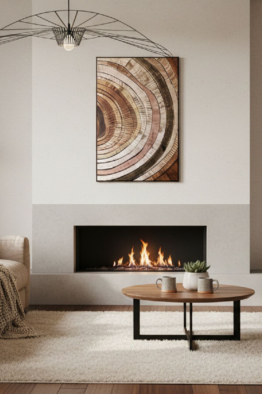 Modern European furniture - Brown Mosaic Wall Art - www.oroa.com