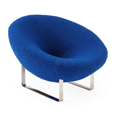 Round Bouclé Lounge Chair | Jonathan Adler Saturn | Oroa.com