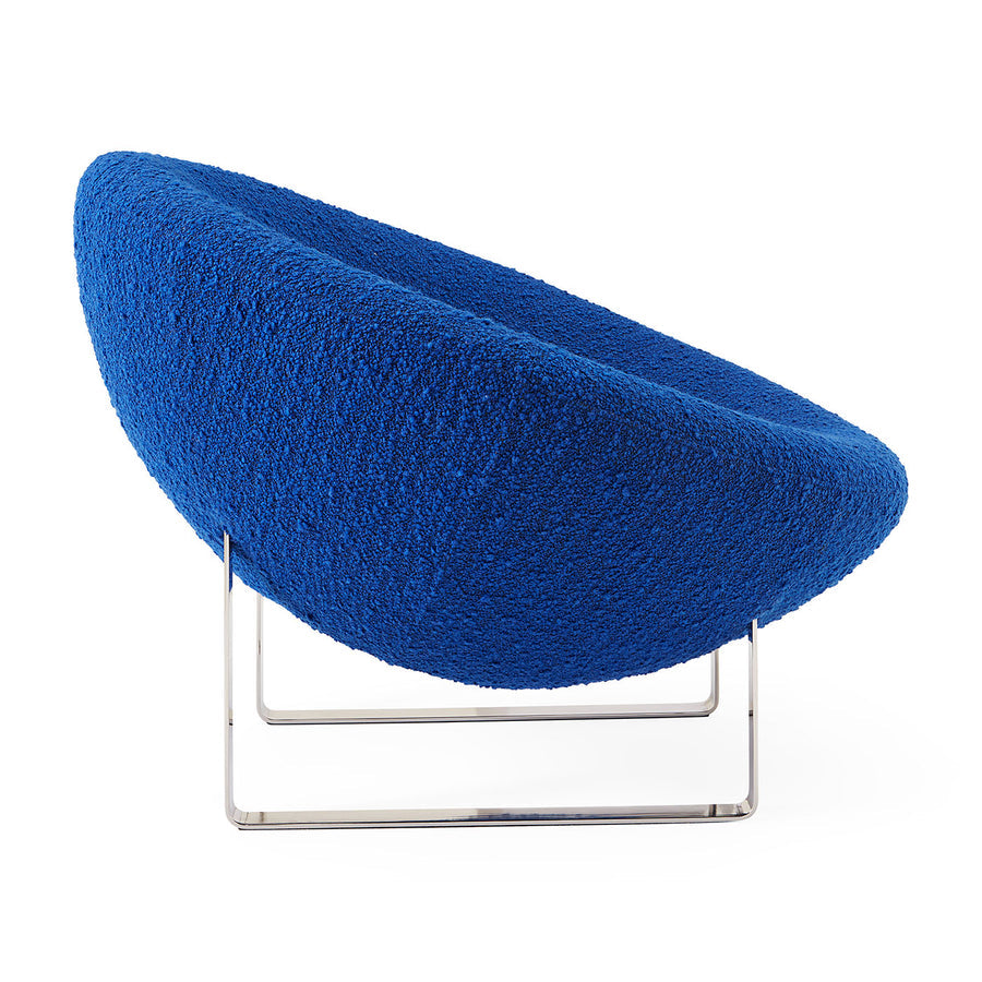 Round Bouclé Lounge Chair | Jonathan Adler Saturn | Oroa.com
