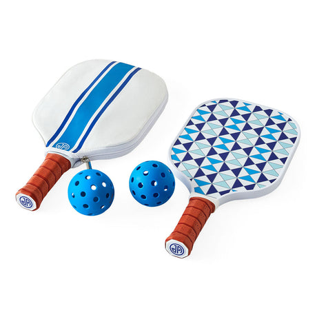 Serpent Print Pickleball Set | Jonathan Adler Eden