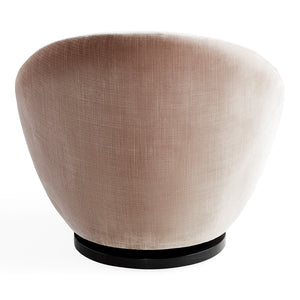 Button Detail Velvet Swivel Chair | Jonathan Adler Stockholm | Oroa.com