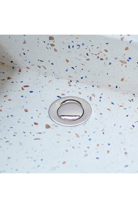 Square Terrazzo Bathroom Sink | Tikamoon Pegase | OROA TRADE