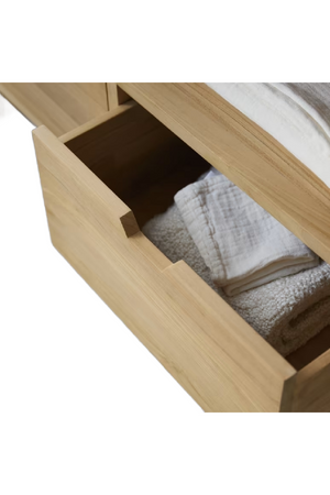 Solid Teak Vanity Unit | Tikamoon Kwarto | OROA.COM