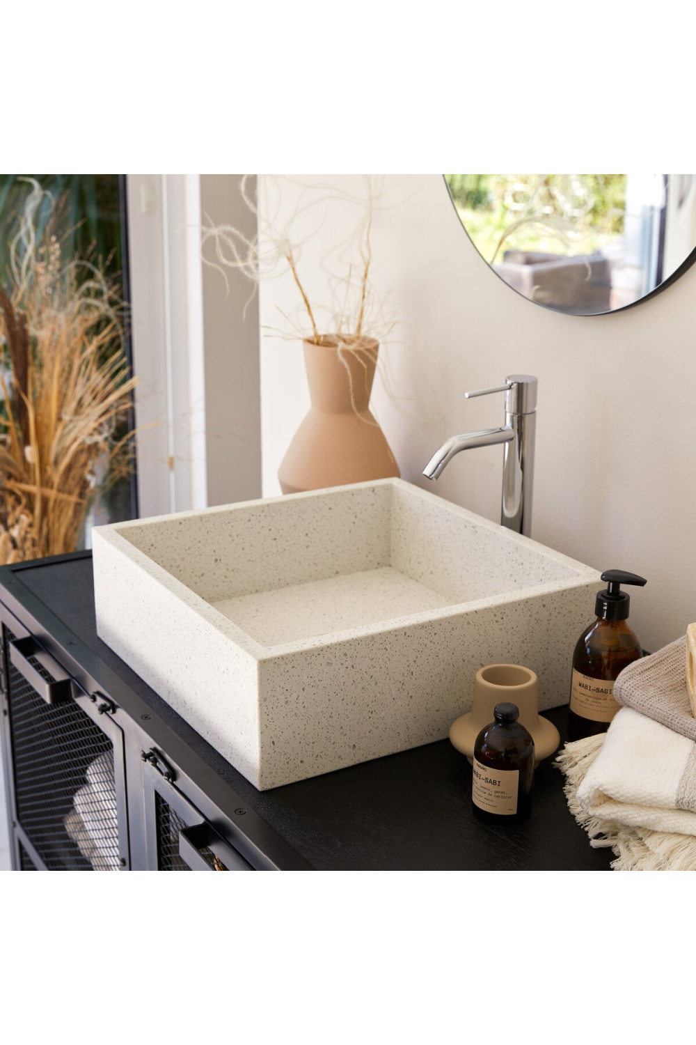 Terrazzo Modern Bathroom Sink | Tikamoon Made | OROA.COM