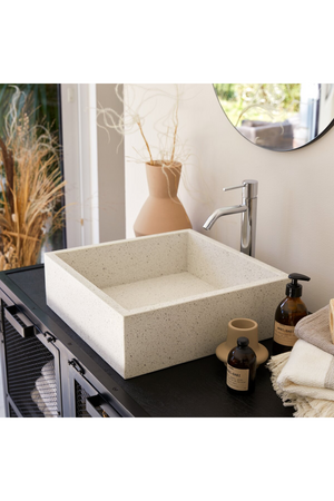 Terrazzo Modern Bathroom Sink | Tikamoon Made | OROA.COM