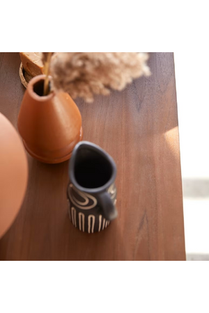 Teak Wall Mounted Vanity Unit | Tikamoon Parker | OROA.COM