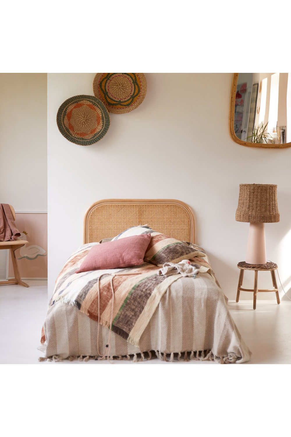 Canework Single Headboard | Tikamoon Josephine | OROA.COM