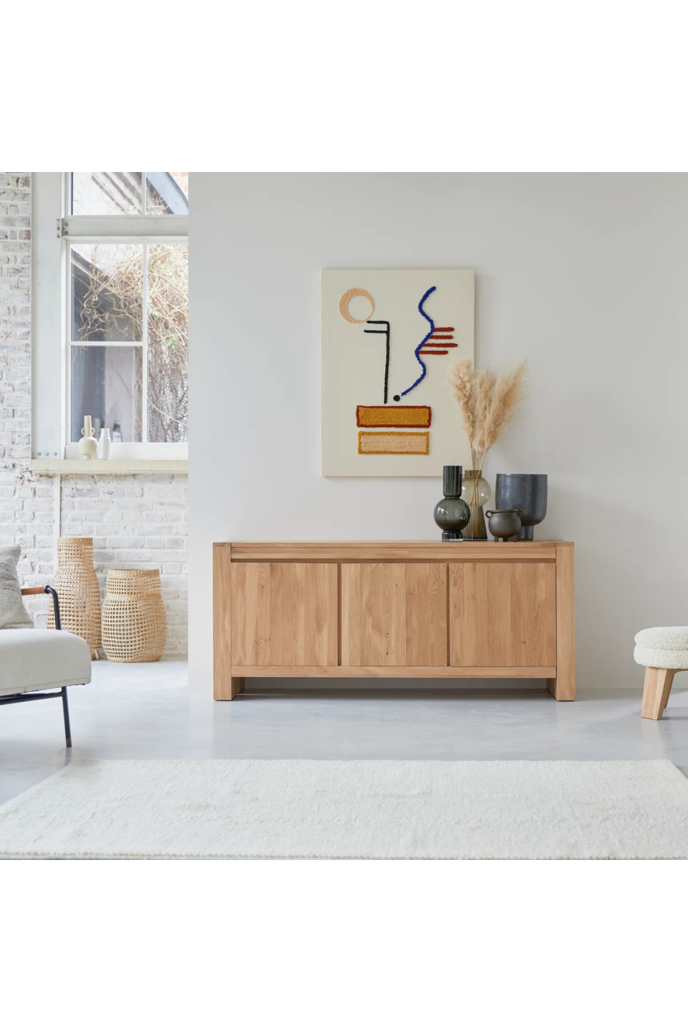 Natural Oak Sideboard | Tikamoon Eden | OROA.COM