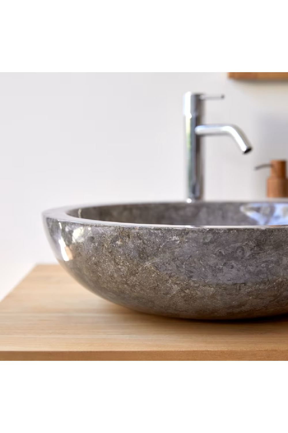 Marble Bathroom Sink | Tikamoon Calypso | OROA.COM