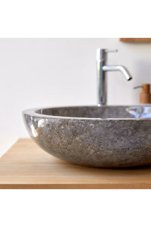 Marble Bathroom Sink | Tikamoon Calypso | OROA.COM