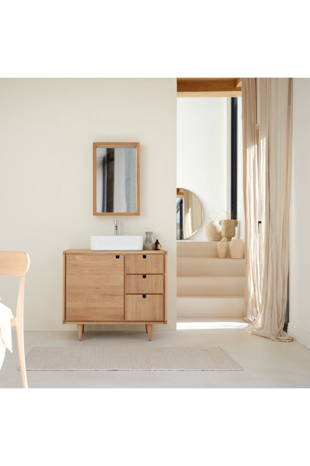 Contemporary Oak Vanity Unit | Tikamoon Jonak | OROA.COM