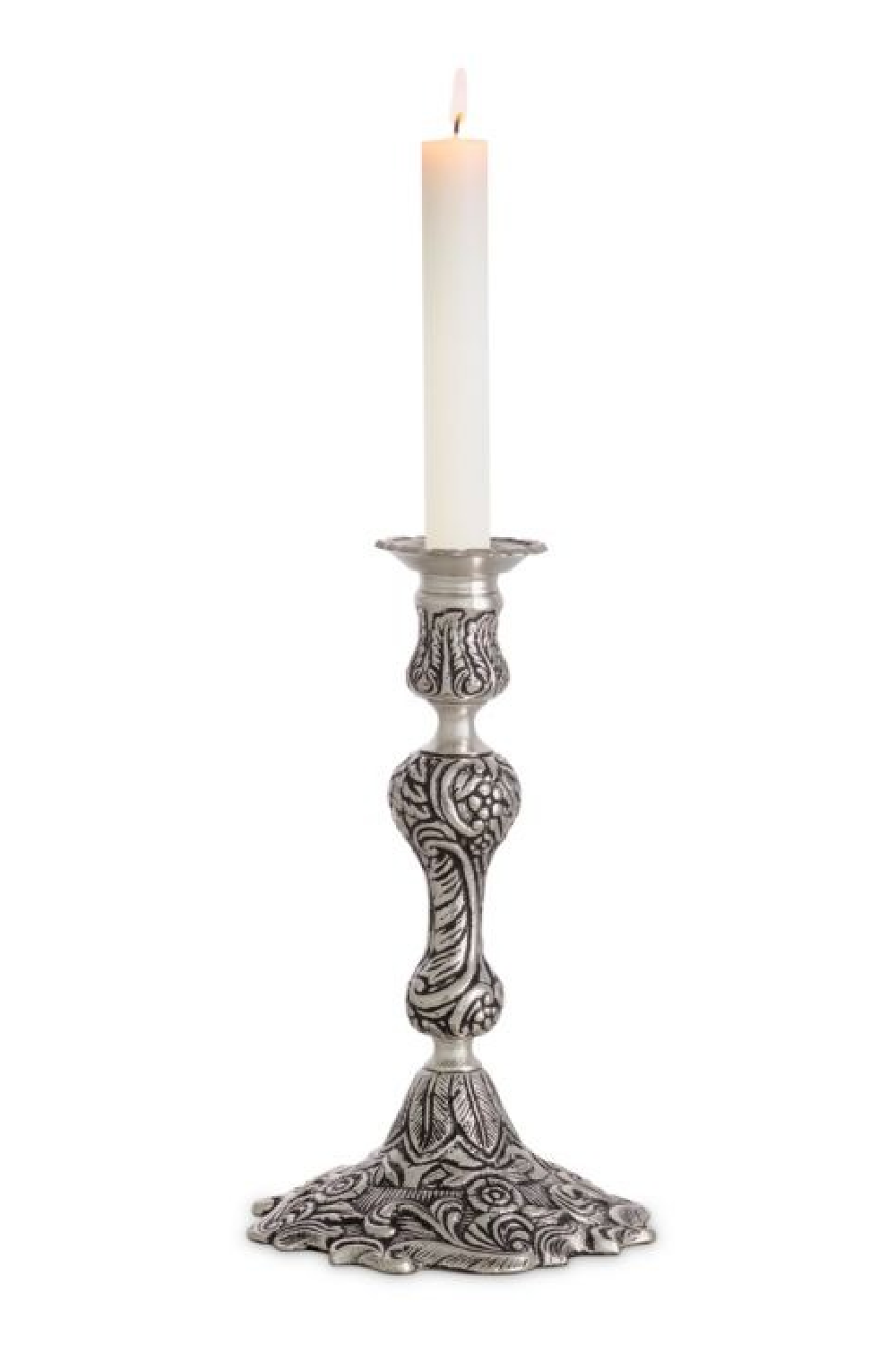Antique Silver Candle Holder | The Met x Eichholtz | Oroa.com
