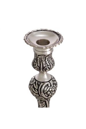 Antique Silver Candle Holder | The Met x Eichholtz | Oroa.com