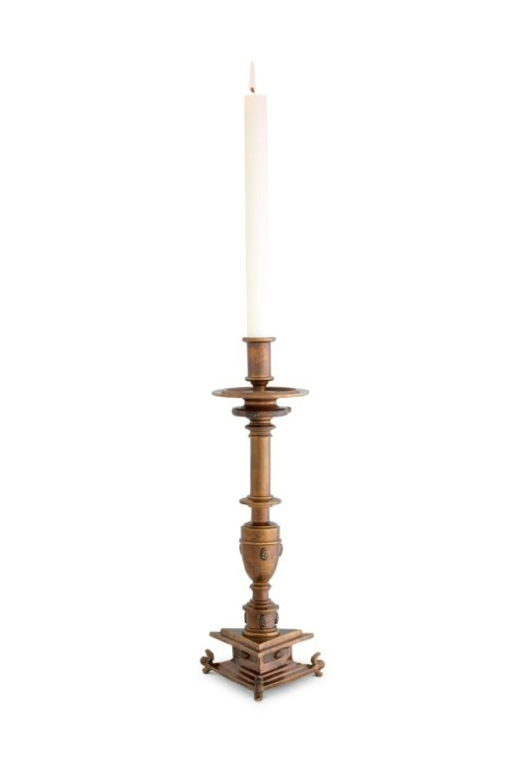 Antique Gold Candle Holder | The Met x Eichholtz Philip | Oroa.com