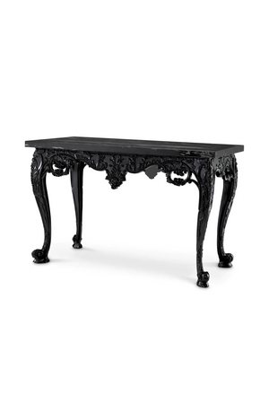 Black Carved Console Table | Met x Eichholtz Cadwalader | Oroa.com