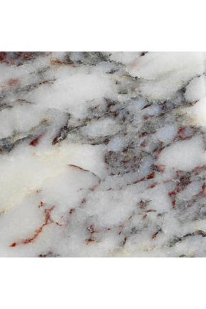 White Marble Pedestal Vase | Eichholtz Bennington | Oroa.com