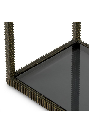 Bronze Frame Glass Console Table | The Met x Eichholtz | Oroa.com