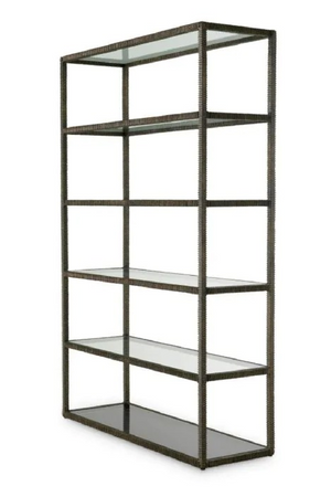 Bronze-Framed Shelf Cabinet | Eichholtz Bethesda | Oroa.com