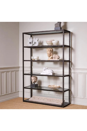 Bronze-Framed Shelf Cabinet | Eichholtz Bethesda | Oroa.com