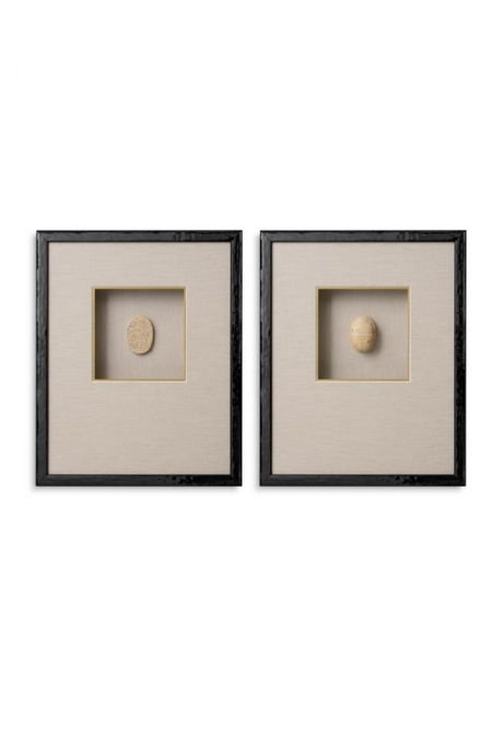 Stylized Scarab Wall Arts (2) | Eichholtz Inlay | Oroa.com