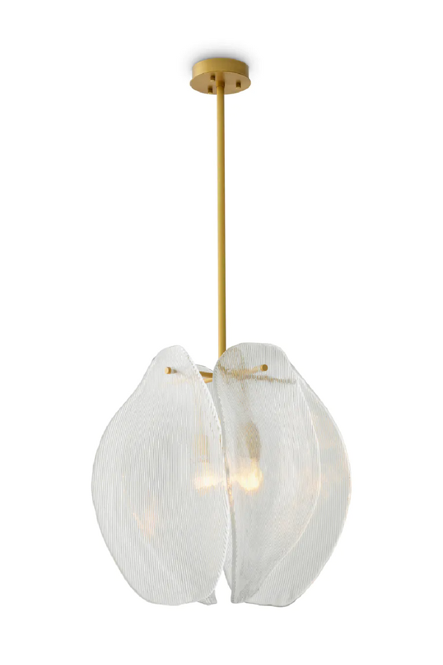 Smoked Glass Chandelier | Met x Eichholtz Hibis | Oroa.com