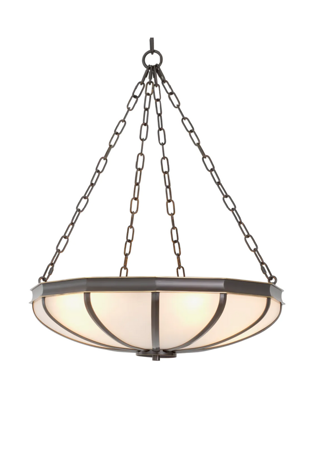 Bronze Framed Glass Chandelier | Met x Eichholtz Jenkin | Oroa.com