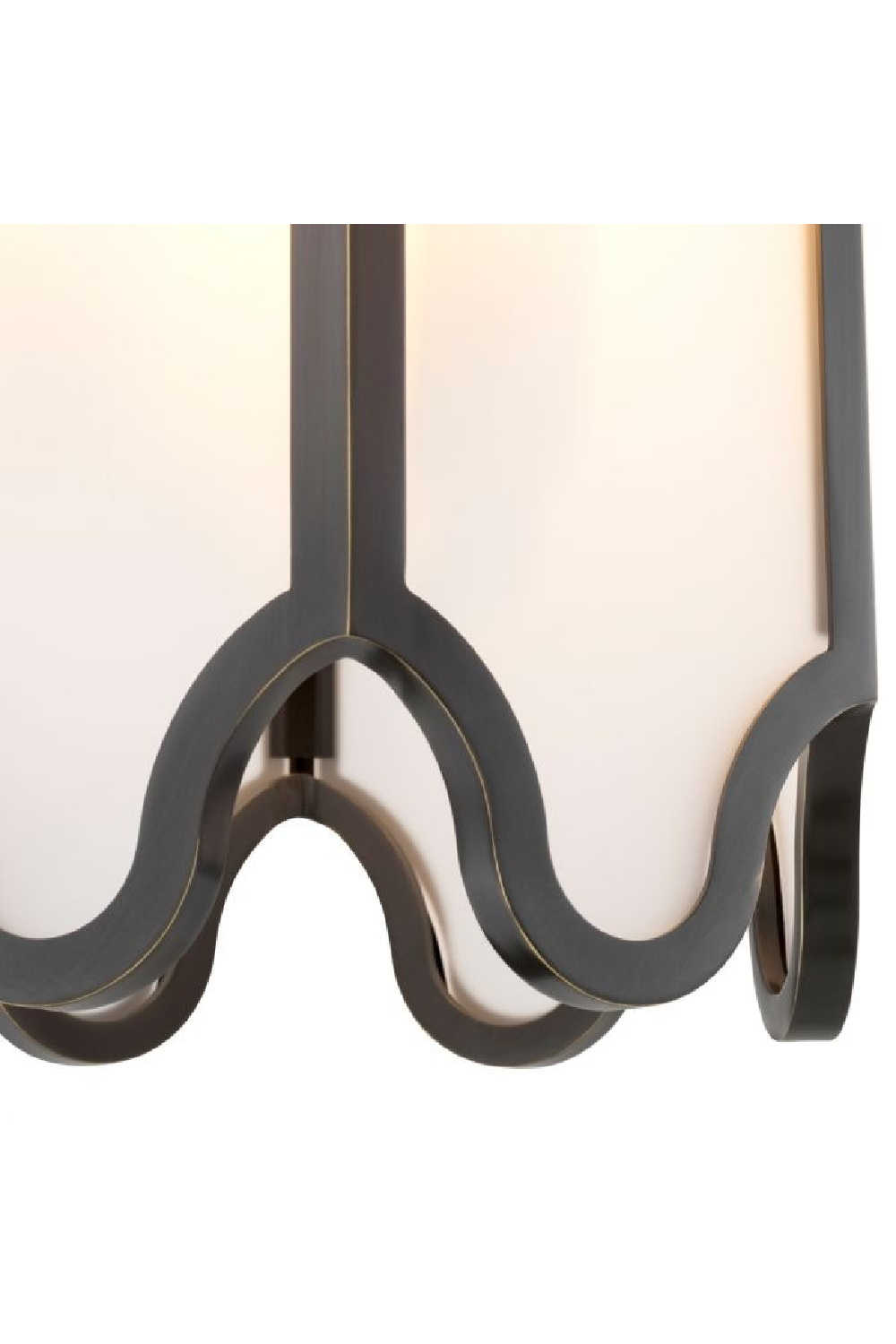 Bronze Framed Glass Pendant Lamp | Met x Eichholtz Rockefeller | Oroa.com