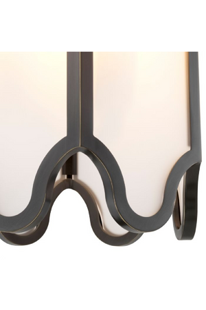 Bronze Framed Glass Pendant Lamp | Met x Eichholtz Rockefeller | Oroa.com