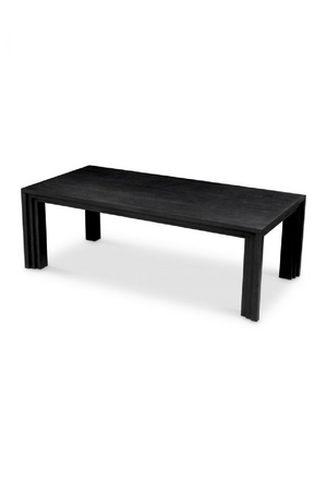 Black Open-Grain Dining Table | The Met x Eichholtz | Oroa.com