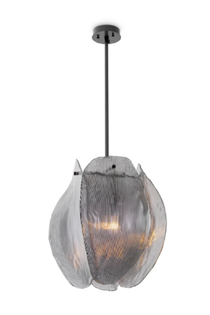 Smoked Glass Chandelier | Met x Eichholtz Hibis | Oroa.com