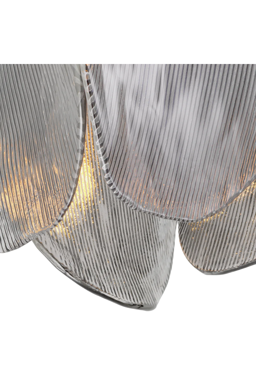 Smoked Glass Chandelier | Met x Eichholtz Hibis | Oroa.com