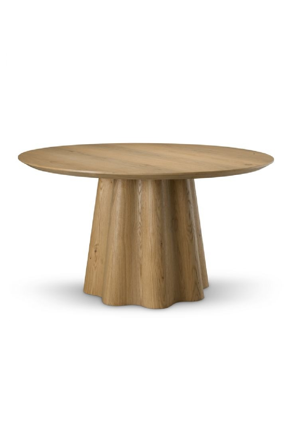 Oak Veneer Column Dining Table | The Met x Eichholtz | Oroa.com
