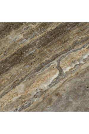 Round Travertine Dining Table | Met x Eichholtz Florence | Oroa.com