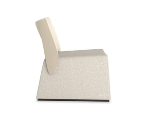 Suede Square-Back Side Chair | Caracole Et Voila | Oroa.com