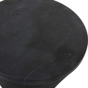   Black Hourglass Drink Table | Oroa.com