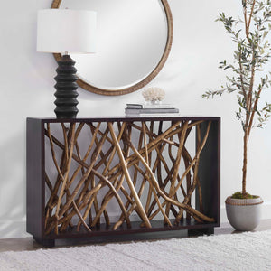   Teak Branches Console Table | Oroa.com
