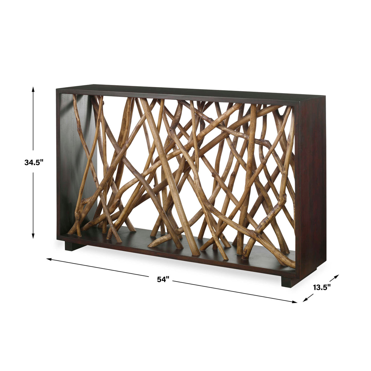   Teak Branches Console Table | Oroa.com