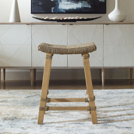  Mango Wood Counter Stool | Oroa.com