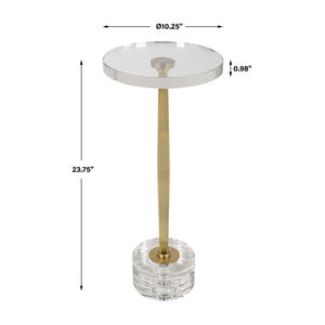   Round Crystal Drink Table | Oroa.com