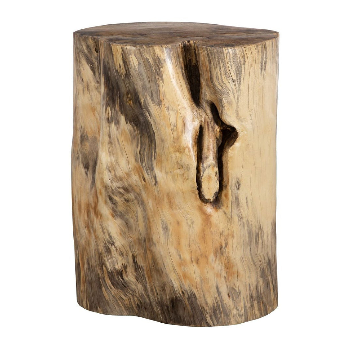   Tamarind Wood Accent Stool | Oroa.com