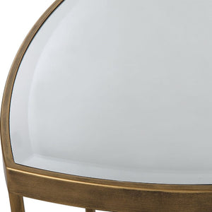   Beveled Mirror Nesting Side Tables (2) | Oroa.com