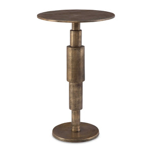   Antique Gold Accent Table | Oroa.com