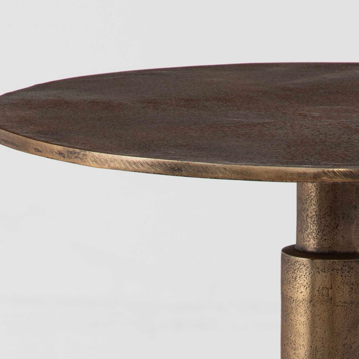   Antique Gold Accent Table | Oroa.com